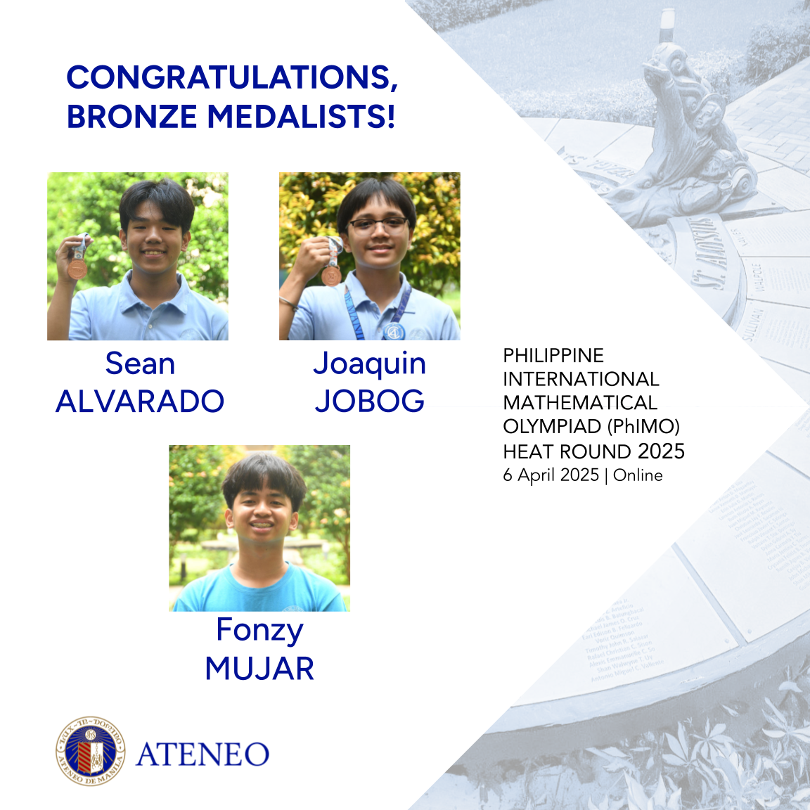 ASHS PhIMO Heat Round 2025 bronze