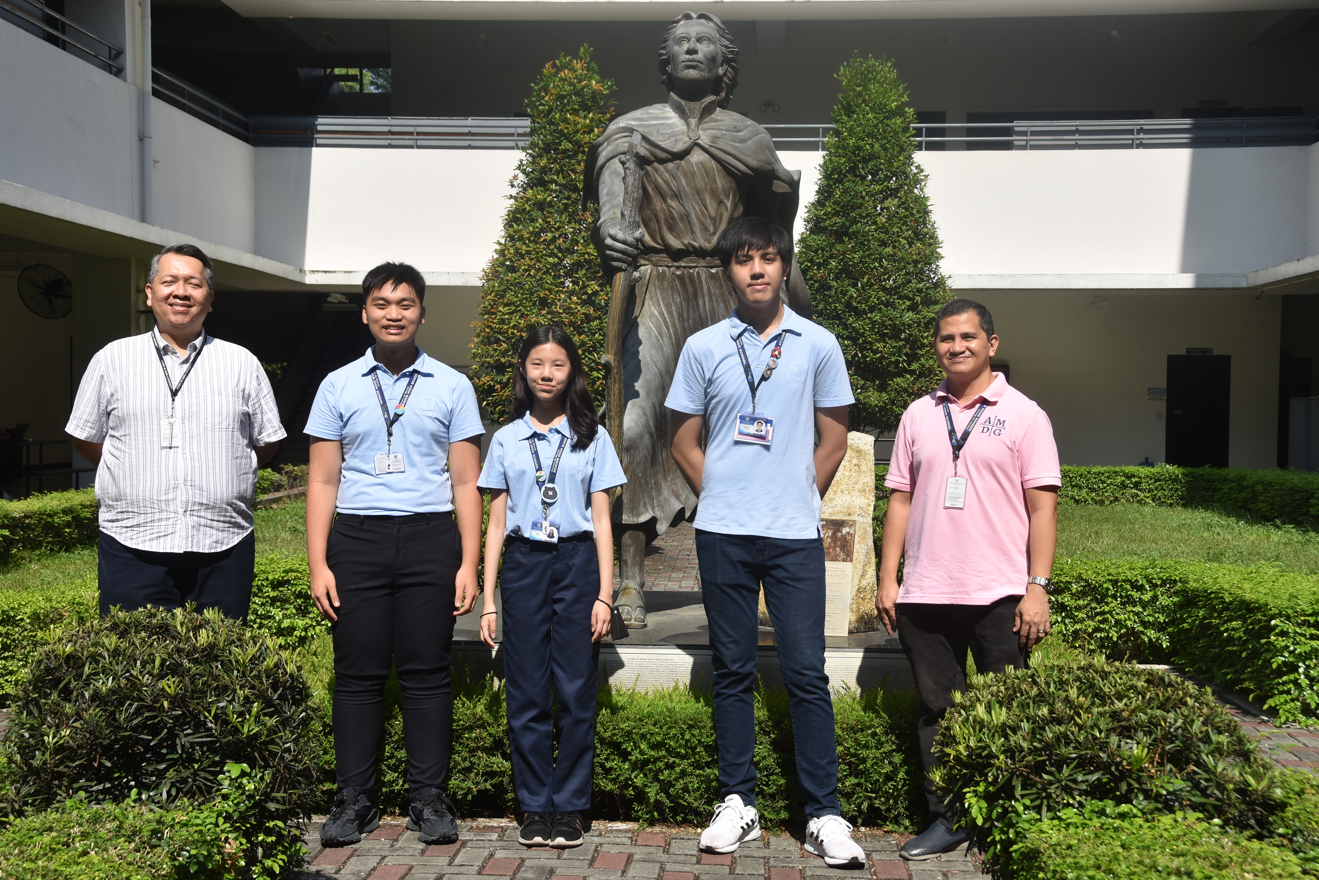 (L-R) Noel Miranda, Samuel Tango, Jasmin Ang, Pio Ventura, Javy Fabello 