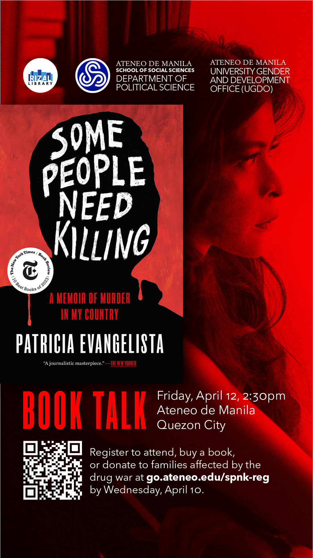 Some People Need Killing Book Talk