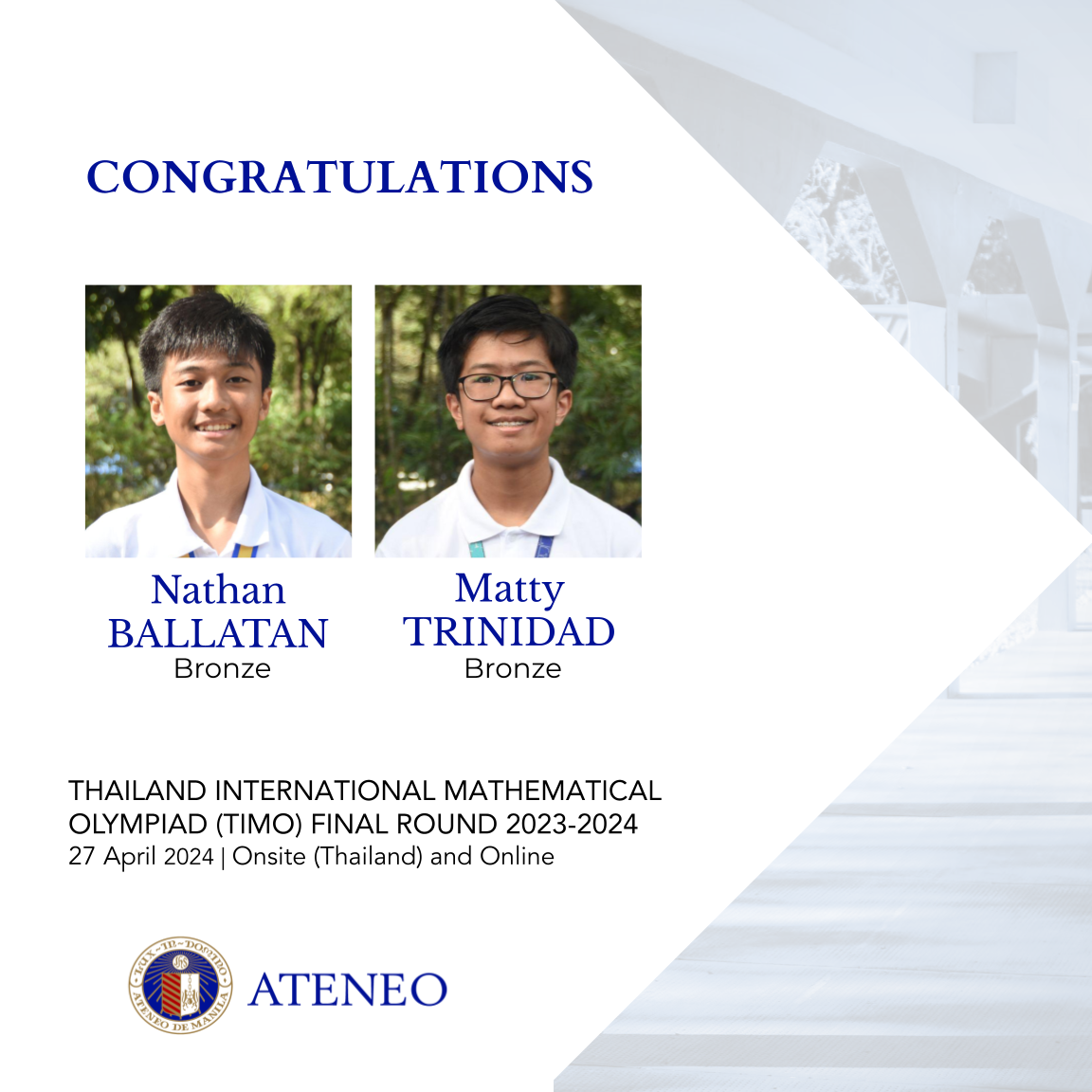 Nathan Ballatan Matty Trinidad 