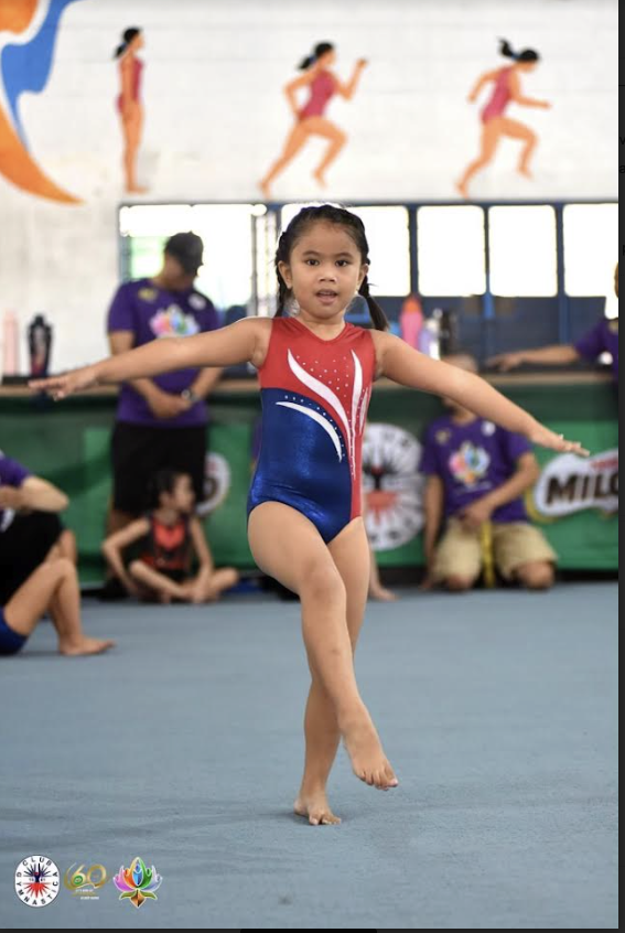 Bianca Tupaz (Photos from the Club Gymnastica Facebook page, used with permission) 