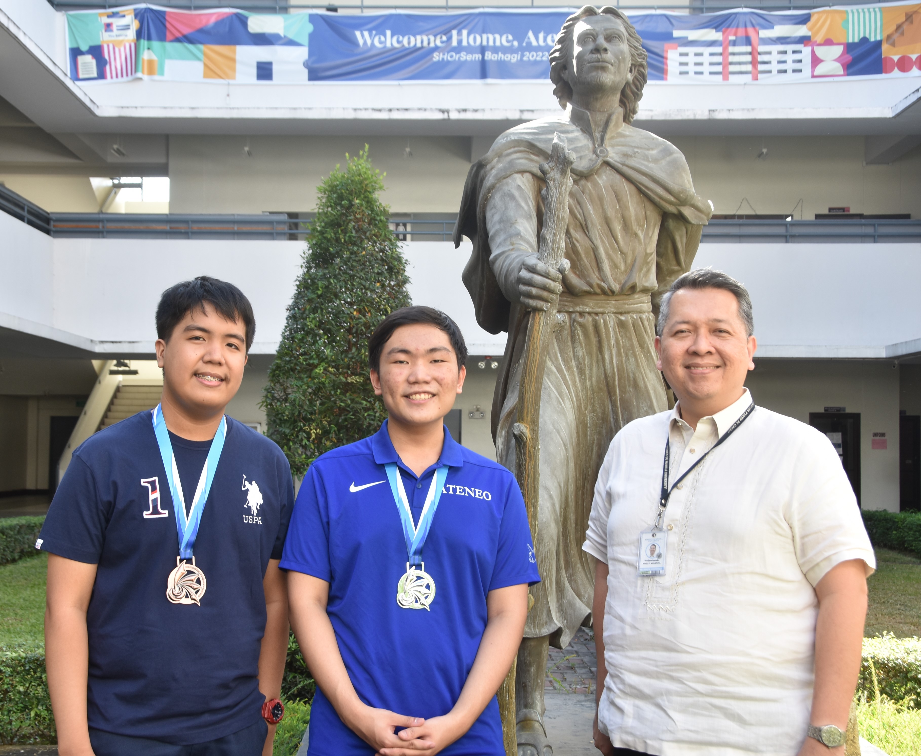 (L-R) Raiz Roxas, Brix Magugat, Noel Miranda 