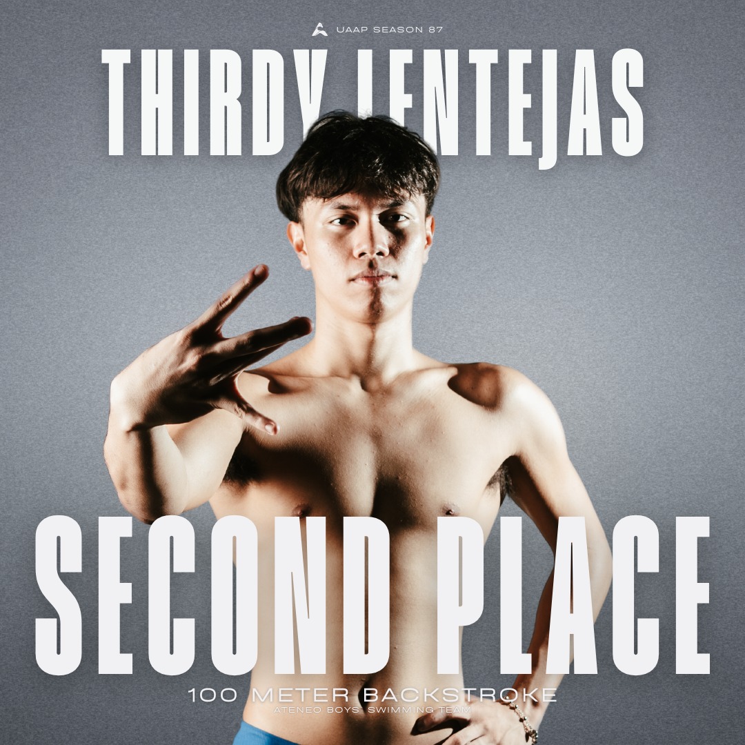 Thirdy Lentejas silver 100m Backstroke  