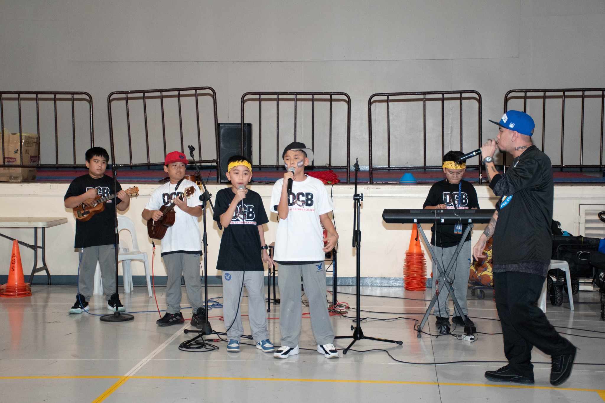 The Dying Cockroach Band rocks the stage