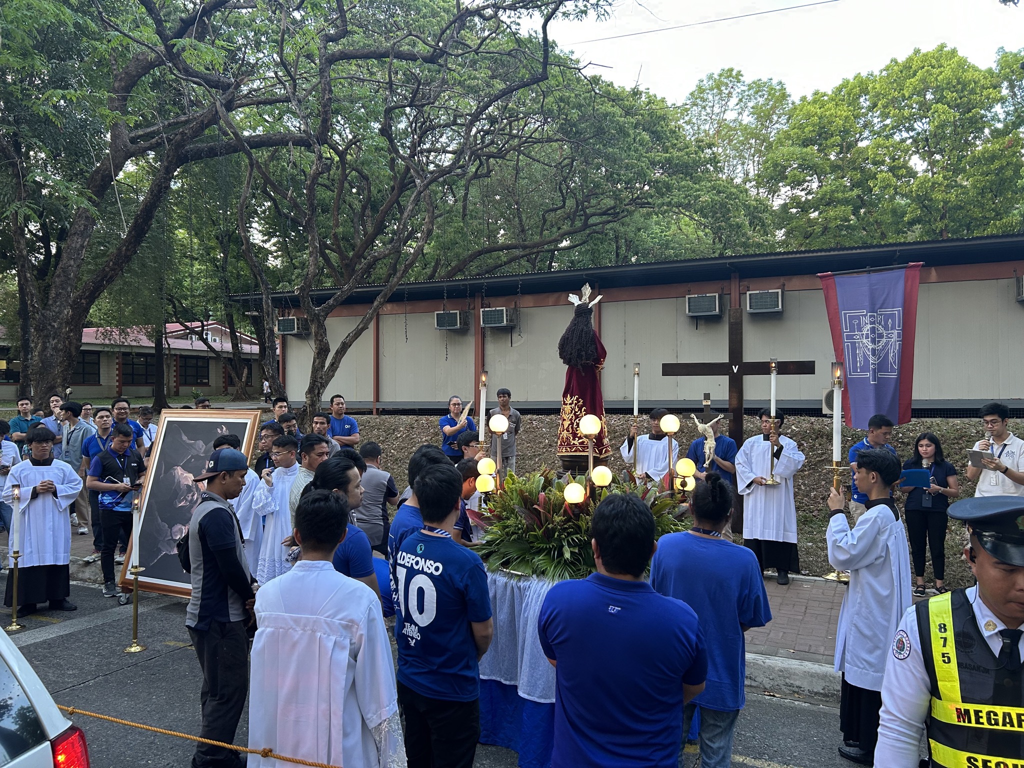 5th Station: Simon of Cyrene Helps Jesus Carry the Cross