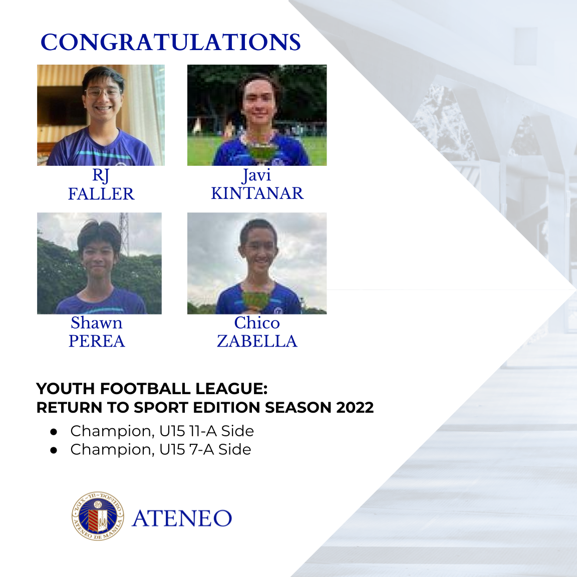 RJ Faller, Javi Kintanar, Shawn Perea, Chico Zabella