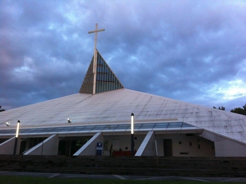 Facade of Church of Gesu
