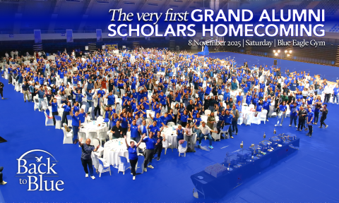 2025 Grand Alumni Scholars Homecoming group photo