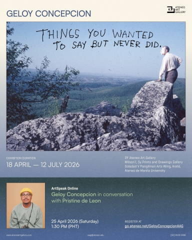 Geloy Concepcion Exhibition 2026