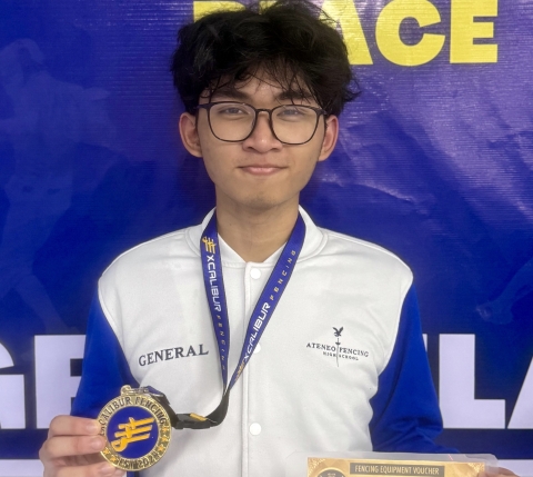 Gold medalist Matthew General 