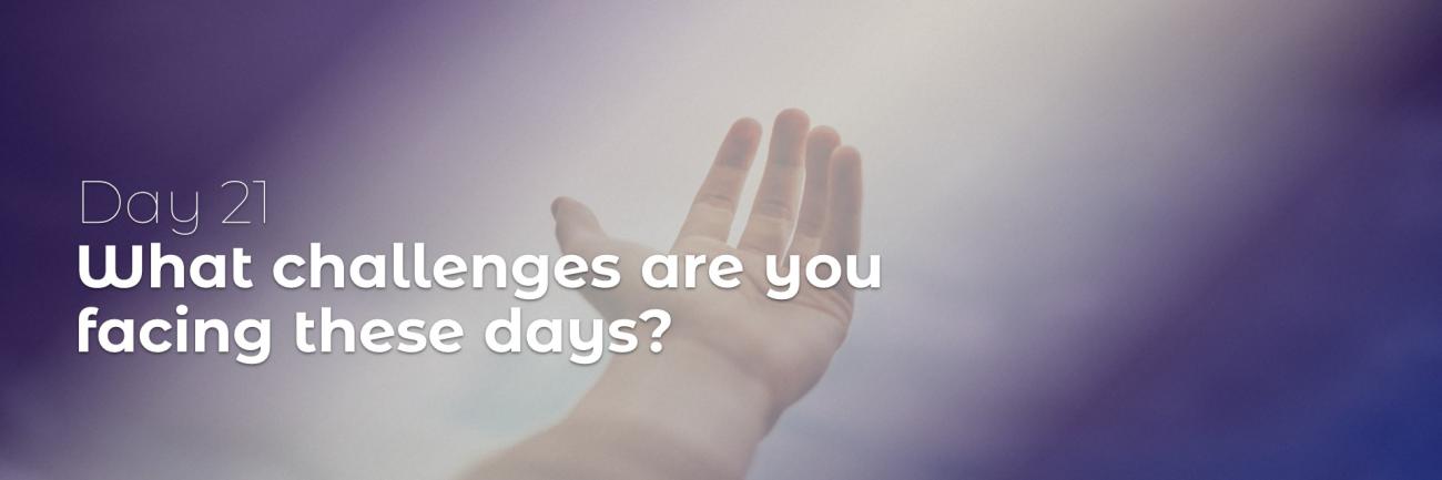 40 Days of Lent: Day 21