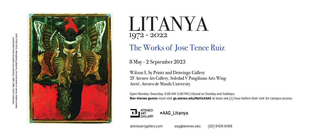 Litanya, 1972-2022, The Works of Jose Tence Ruiz