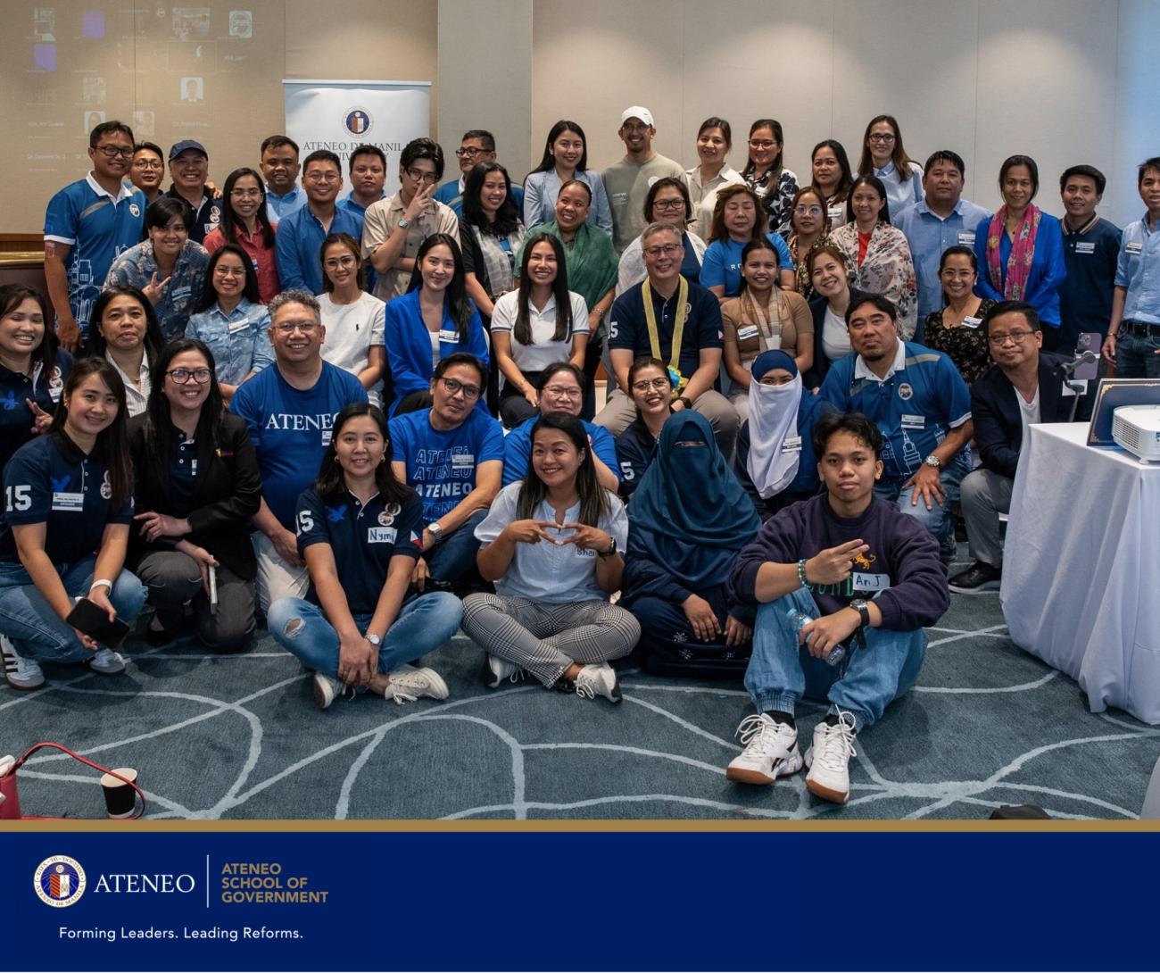 Dean Tuani with Alumni