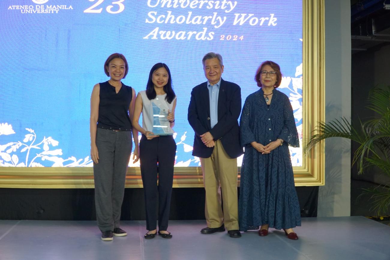 Outstanding scholarly work by Dr Angel Belle C Dy, ASMPH Center for Research and Innovation 