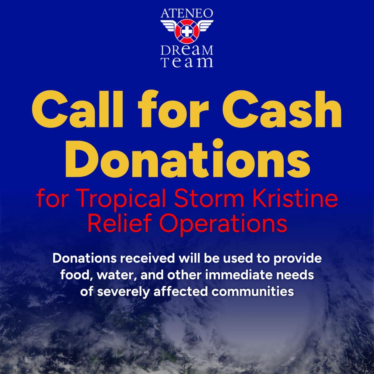 TS Kristine Call for Donations 1