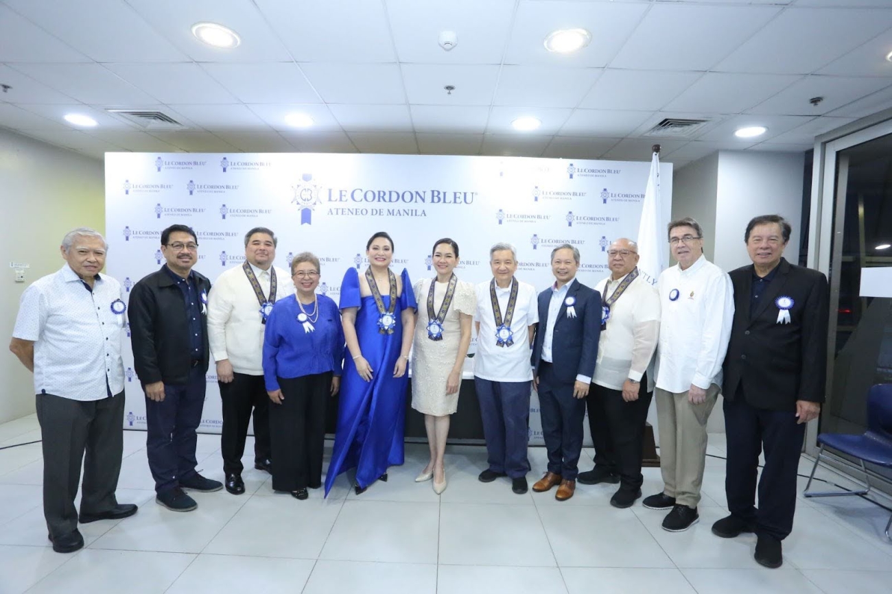 The Ateneo Alumni Association holds the induction of its 2025-2026 Board of Trustees at the Le Cordon Bleu, Ateneo de Manila
