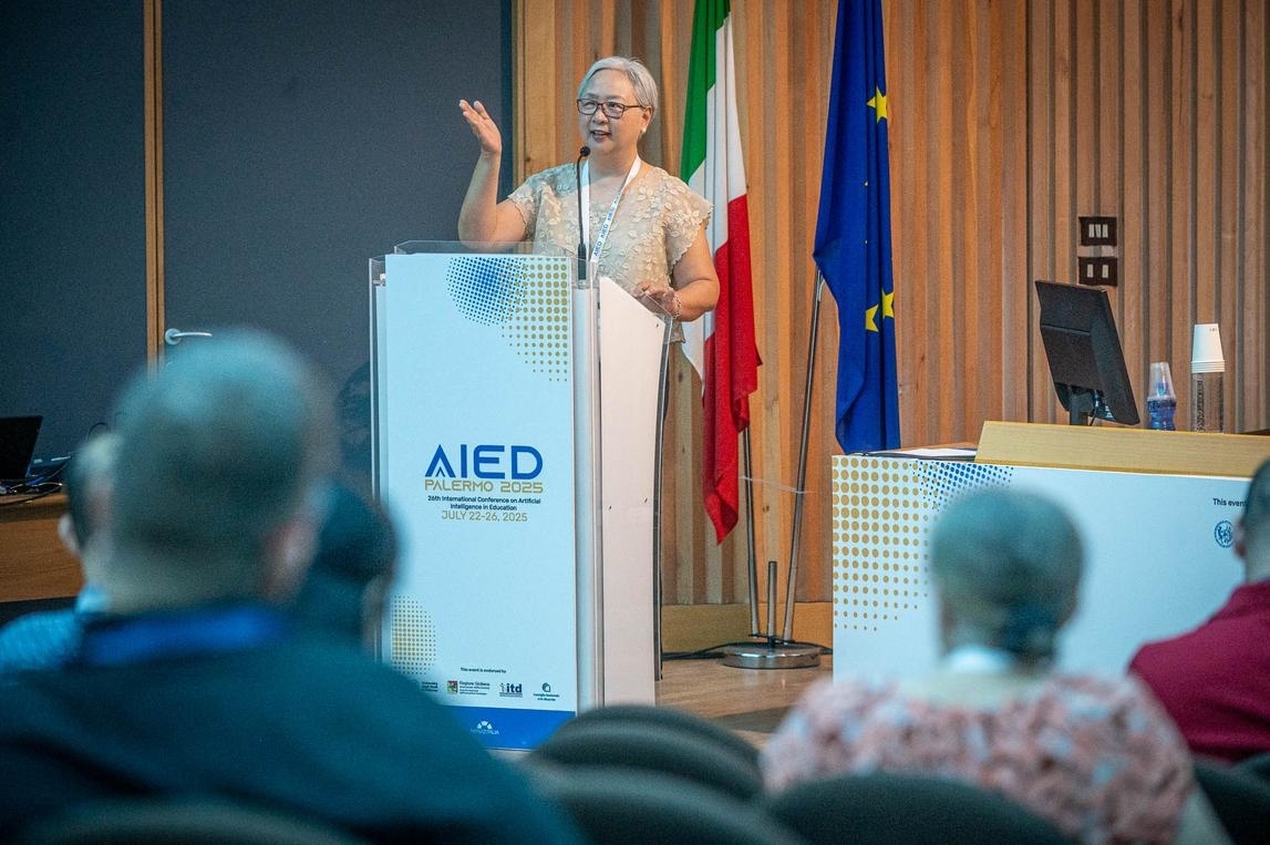 Dr Maria Mercedes T. Rodrigo Keynotes at AIED 2025