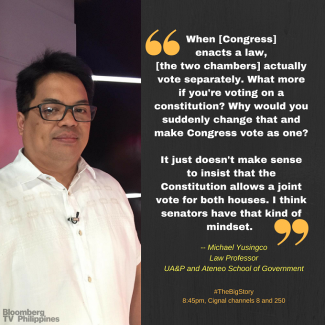 Quote from Atty. Yusingco