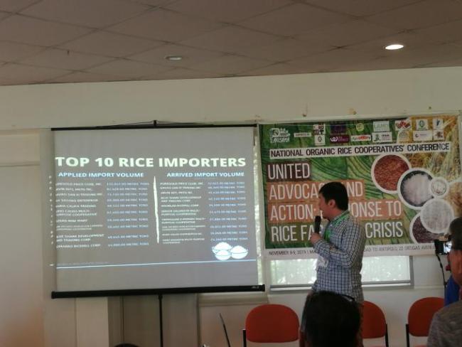 tariff rice