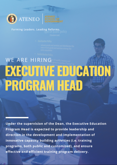 executive educ program head