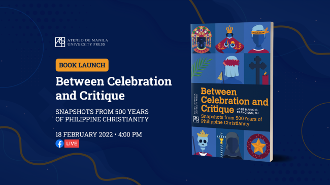 Between Celebration and Critique book launch on Feb 18 at 4:00 pm
