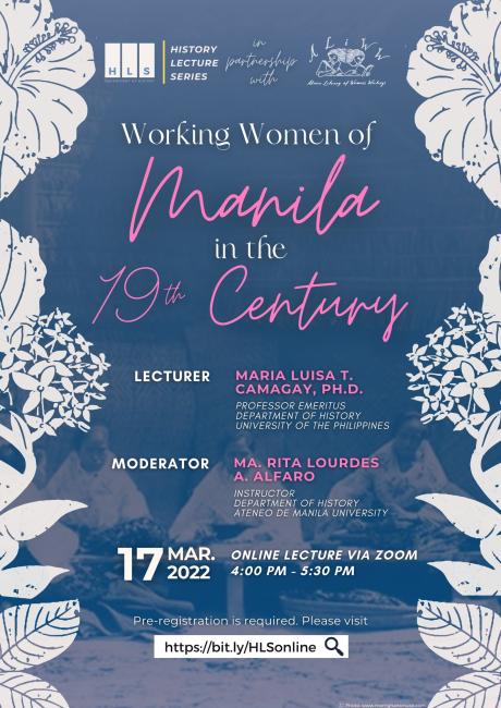 Working Women of Manila in the 19th Century
