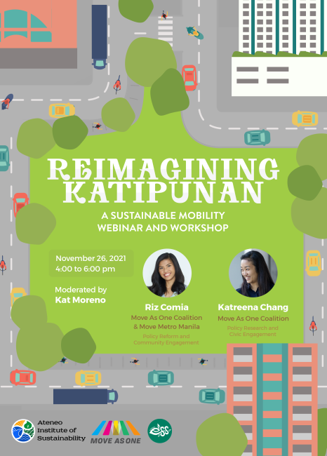 Reimagining Katipunan: A Sustainable Mobility Webinar and Workshop