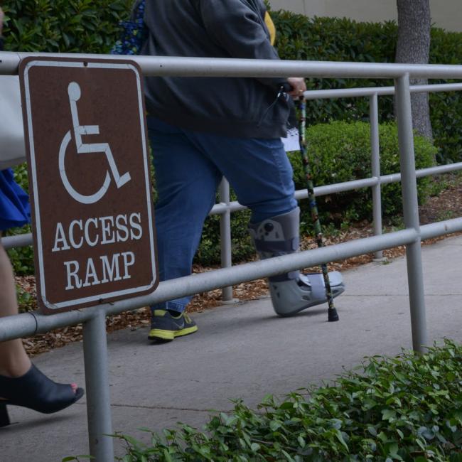 Facilities for Persons with Disabilities article photo (ramps in ADMU for wheelchair users)