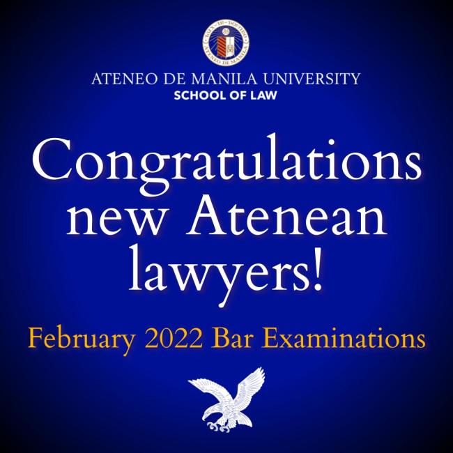 New Atenean lawyers