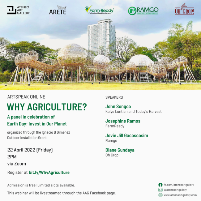ArtSpeak Online: Why Agriculture Poster