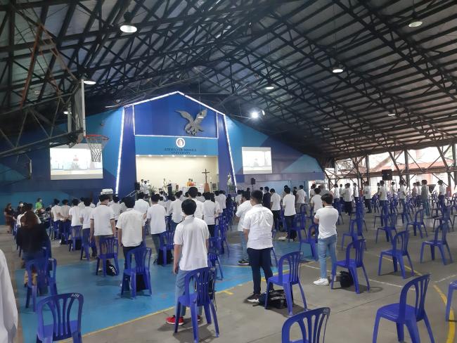 AJHS community Easter Mass 