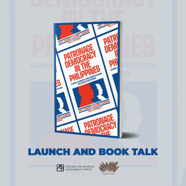 Book Launch: Patronage Democracy in the Philippines