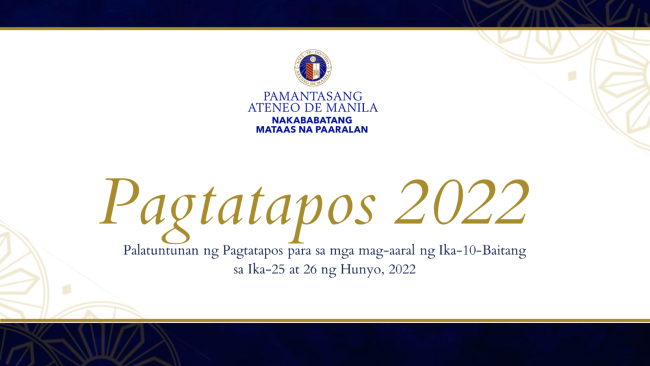 AJHS Pagtatapos 2022