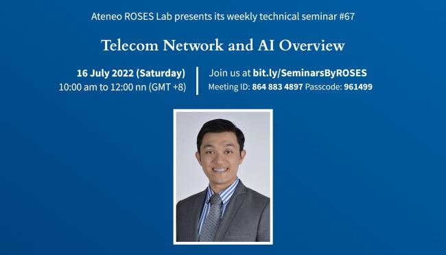 Ateneo ROSES Lab Online Seminar 67: Telecom Networks and Artificial Intelligence