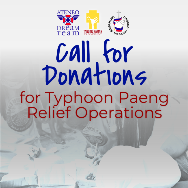 Call for Donations_Typhoon Paeng