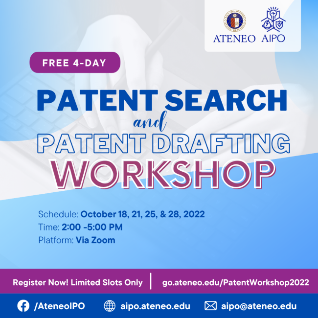 Patent Search and Patent Drafting Workshop