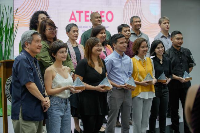 Ateneo Art Awards 2022 Awarding Ceremony and Return Exhibition opening. Photo by Clefvan Pornela. 