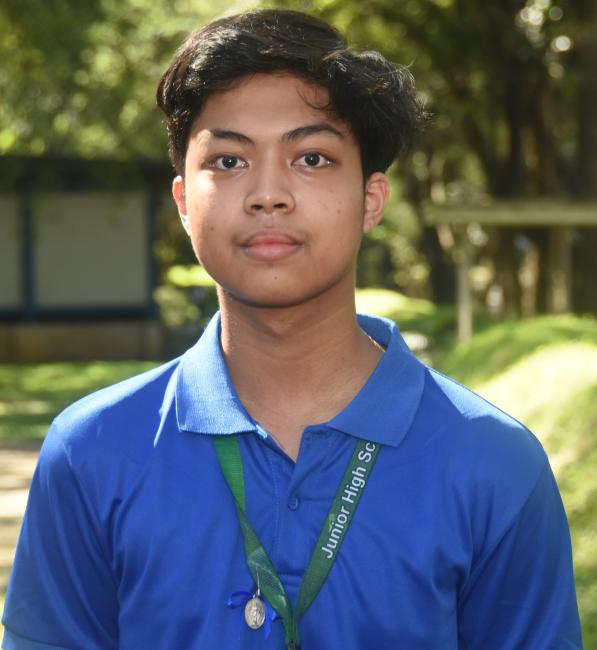 Bowling champ Michael Lacerna  