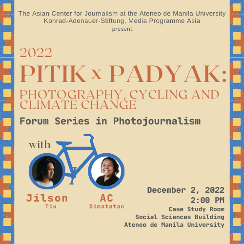 Pitik 2022: Forum Series in Photojournalism