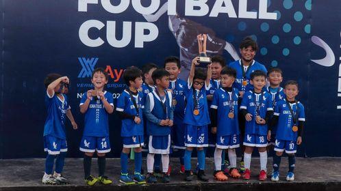 Ignatius FC is 2nd runner-up of the Alveo Cup's U-7 division  