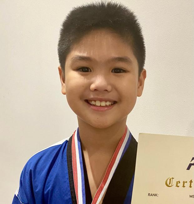 Gold medalist Paolo Yebra 