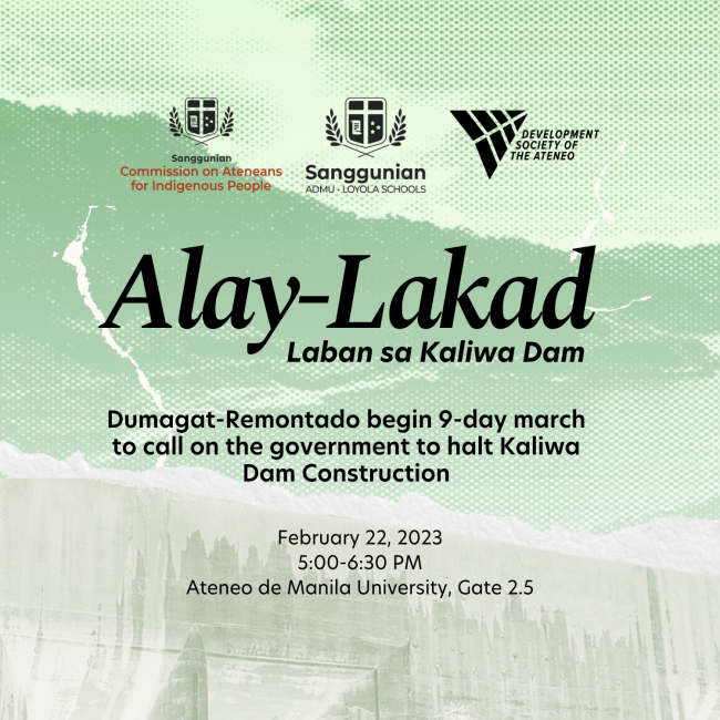 2023_2_22_Poster Alay-Lakad Laban sa Kaliwa Dam
