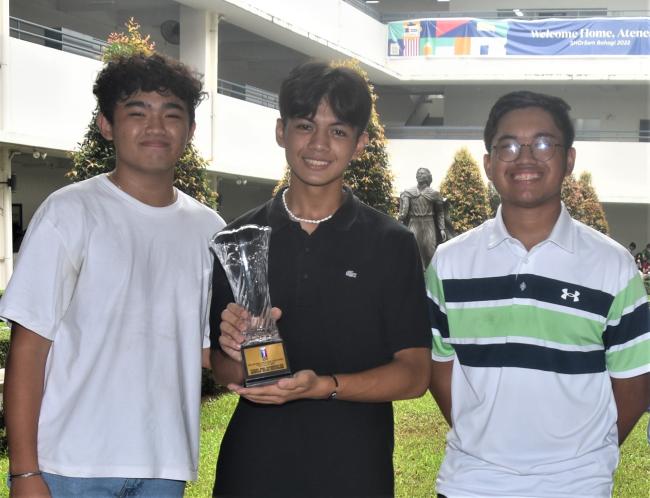 (L-R) Kirk Dela Torre, Tyler Zamuco, Glenn Unabia