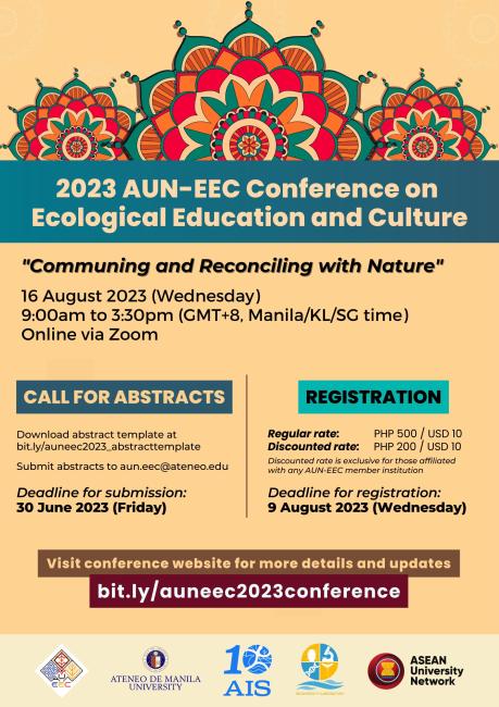 AUN-EEC Conference 2023 Invitation