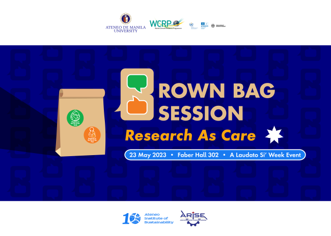 MCR Brown Bag Session: "Research As Care," A Laudato Si' Week Event