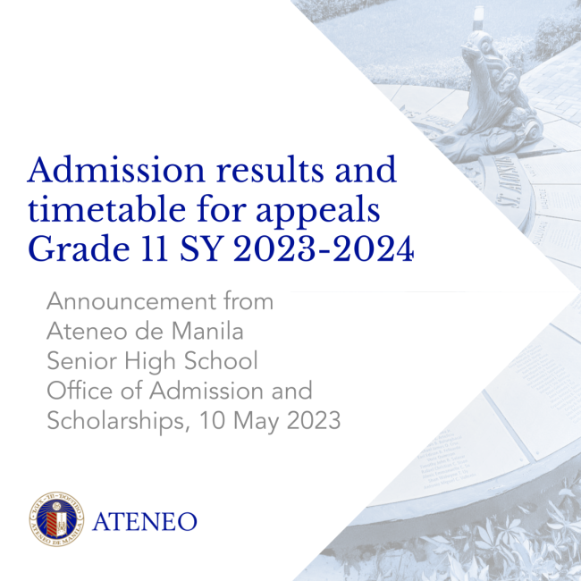 Announcement from ASHS-OAS 10 May 2023 