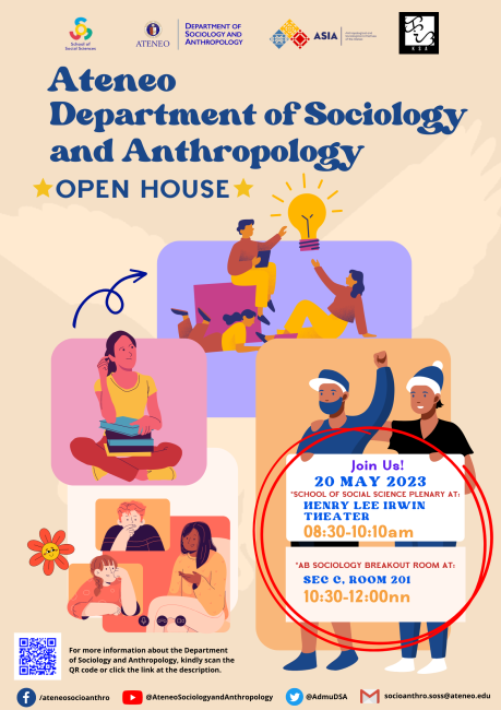 V7 Ateneo Department of sociology and anthropology open house