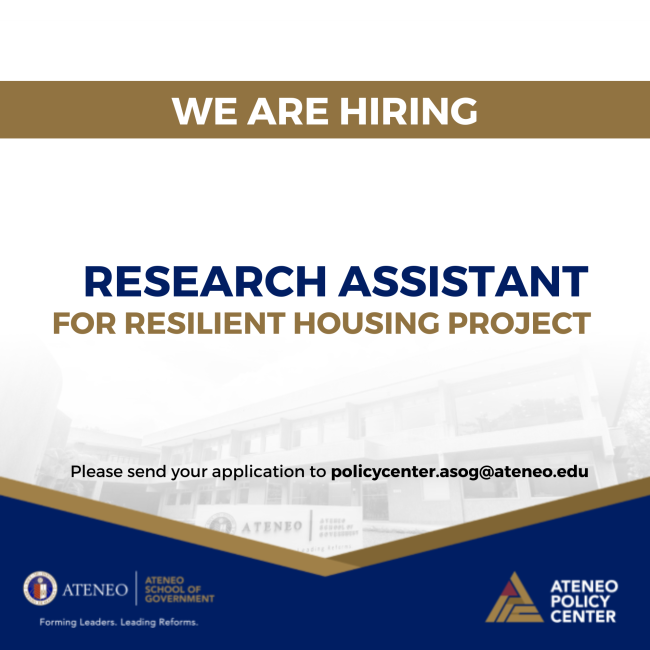 Research Assistant for Resilient Housing Project