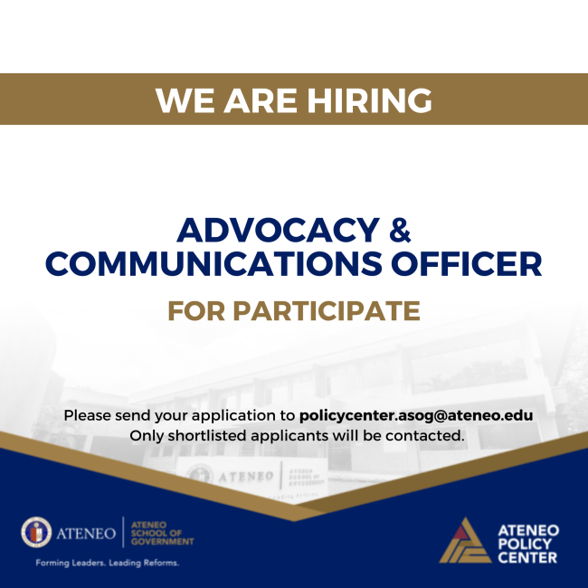 Advocacy & Communications Officer