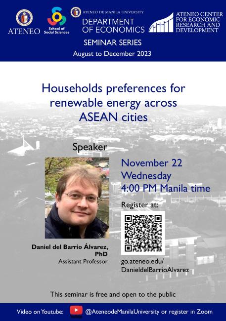 Households preferences for renewable energy across ASEAN cities
